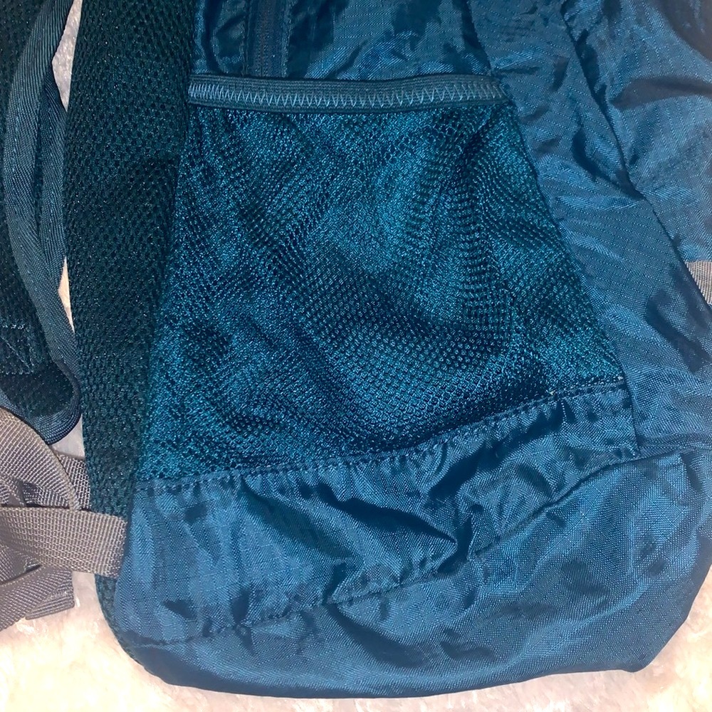 🎁Like New UNISEX Eddie Bauer Blue Stowaway 20lb Backpack - Picture 12 of 12